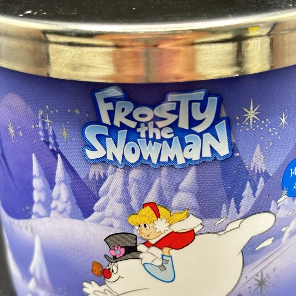 Goose Creek Frosty The Snowman 3 Wick Jar Candle Snow Much Fun Peppermint 14.5oz - Picture 4 of 16